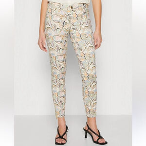 MOS MOSH Women's Paisley Print Jeans NWT